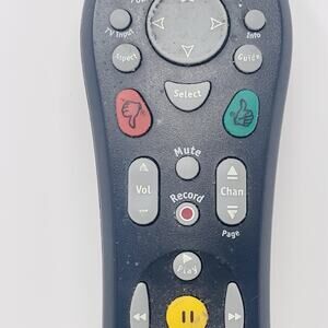 TiVo SPCA-00031-005A Remote Control Dual DVR 1,2 TV Universal Peanut - Tested